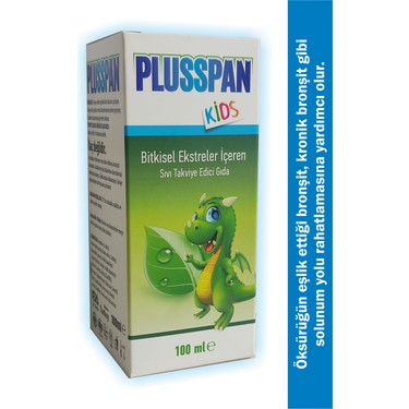 PLUSSPAN KİDS ŞURUP