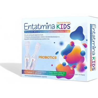 ENTATMİNA KİDS 10 FLAKON 
