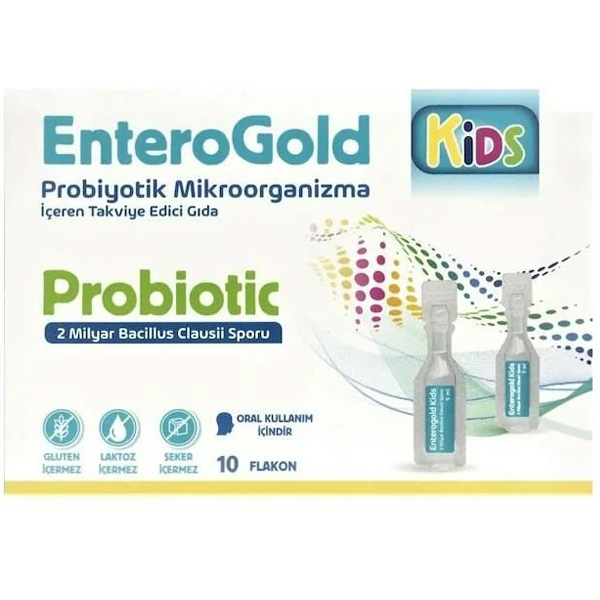 ENTEROGOLD KİDS 10 FLKAKON